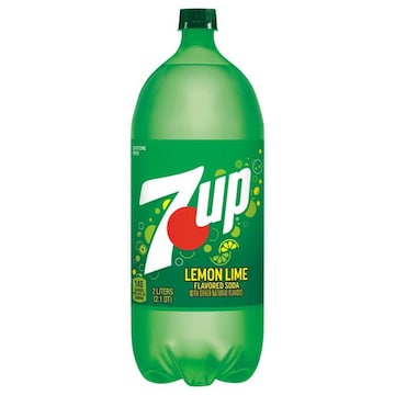 7-UP Soda, Lemon Lime Flavored 2L., $10.00