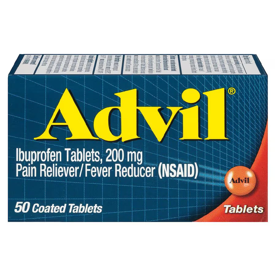 Advil Ibuprofen Pain Reliever Fever Reducer Tablets, 200 mg 50 pk., $15.00