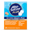Alka-Seltzer Plus Severe Cold & Flu Effervescent Tablets Citrus 24 pk., $20.00