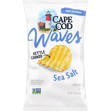 Cape Cod® Waves Sea Salt Chips 7.5 oz., $11.00