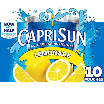 Capri Sun Lemonade 10 Pouch Blend $10.00