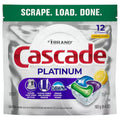 Cascade Platinum ActionPacs Lemon Scent Dishwasher Detergent 12 pods., $21.00