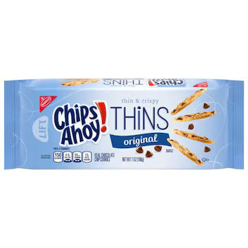 Chips Ahoy! Thins Cookies, Original 7 oz., $11.00