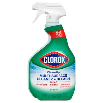 Clorox Clean-Up Cleaner + Bleach, Original, Multi-Surface 32 oz., $12.00