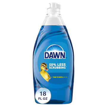 Dawn Ultra Dish Soap, Original, 18 oz., $9.00