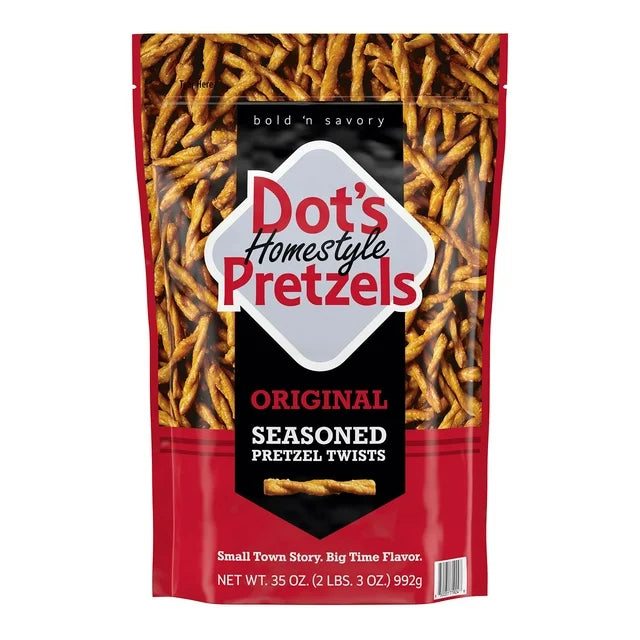 Dot's Homestyle Pretzels Original Seasoned Pretzel Twists 35 oz., $13.00