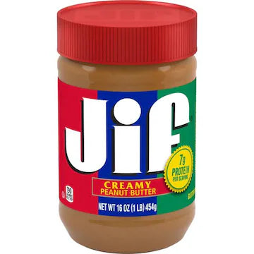 JIF Creamy Peanut Butter 16 oz., $9.00