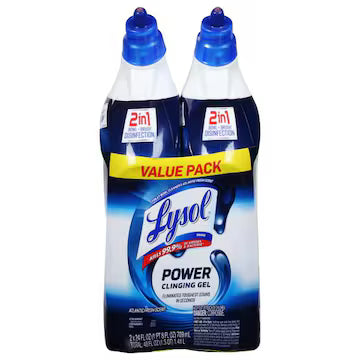 LYSOL® Clinging Gel, Power, Atlantic Fresh Scent, 2 in 1, 2pk. of 24 oz., $13.00