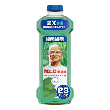 Mr. Clean All Purpose Cleaner, Cleaning Liquid, Meadows & Rain 23 oz., $12.00