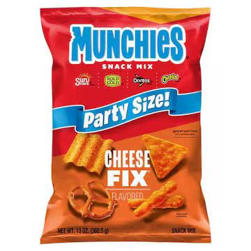 Munchies Snack Mix, Cheese Fix, Party Size 13 oz., $12.00