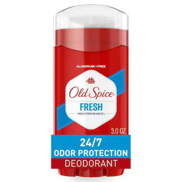 Old Spice High Endurance Deodorant for Men, Aluminum Free, Fresh Scent 3.0 oz., $10.00