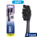 Oral-B Charcoal Advanced Whitening Toothbrushes, Soft 2 Count., $15.00