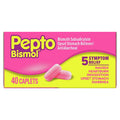 Pepto-Bismol 5-Symptom, Fast Upset Stomach Reliever Caplets 40 pk., $19.00