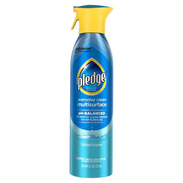 Pledge Everyday Clean Multisurface Cleaner, Rainshower 9.7 oz., $13.00