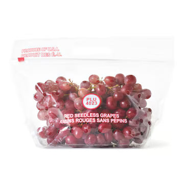 Red Seedless Grapes 2 lb., $13.00