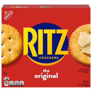 Ritz Original Crackers, Snacks for Kids and Adults, 13.7 oz $10.00