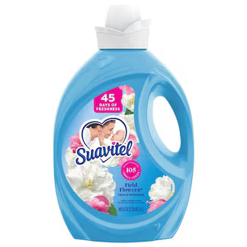 Suavitel Fabric Conditioner, HE, Field Flowers 105 oz., $14.00