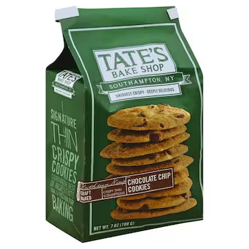 Tate's Bake Shop Cookies, Chocolate Chip 7 oz., $12.00