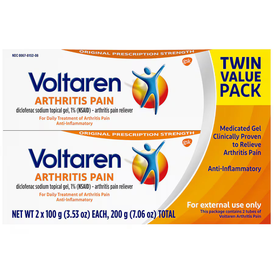 Voltaren Arthritis Pain Relief Topical Gel, 3.53 oz 2 pk., $41.00