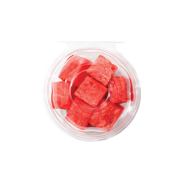 Watermelon Chunks, Red Seedless 1lb., $9.00